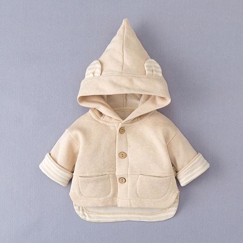 Childrens clothing new autumn and winter sweater jacket boys and girls newborn color cotton warm childrens cotton windbreaker