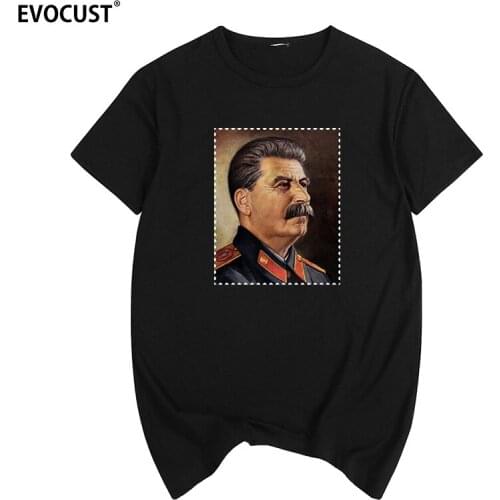 Stalin USSR leader ALLIED NATIONS JOSEPH Fashion T-shirt Cotton Men T shirt New TEE TSHIRT Womens Couple Loves Design Summer