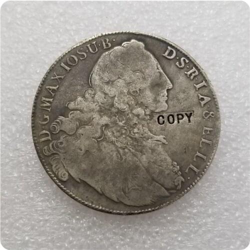 COPY REPLICA 1764 Germany - Bavaria Thaler COIN COPY