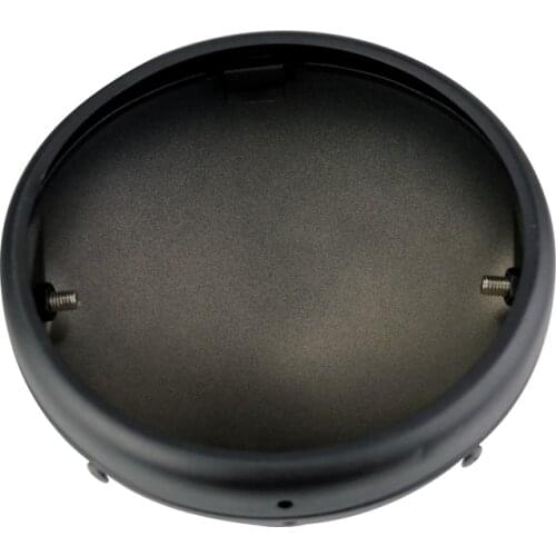 7 inch Motorcycle Headlight Housing bucket Chrome Black