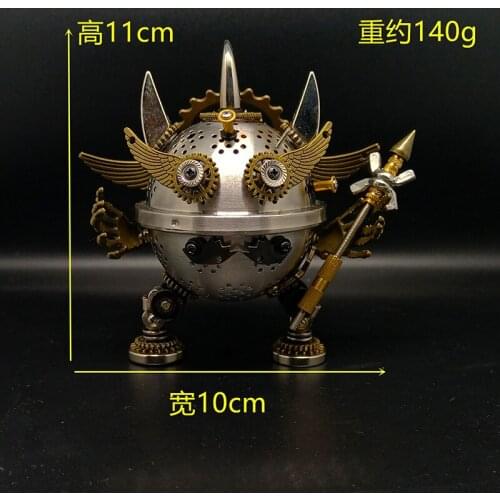 Craftsman Cool Car Interior Decoration Magnetic Copper Metal Assembly Mechanical Little Devil Gift