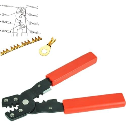 Multi-function Crimping Press Pliers Tools Wire Cutter Cutting Pliers Professional Electricians hand Tool LS-202B