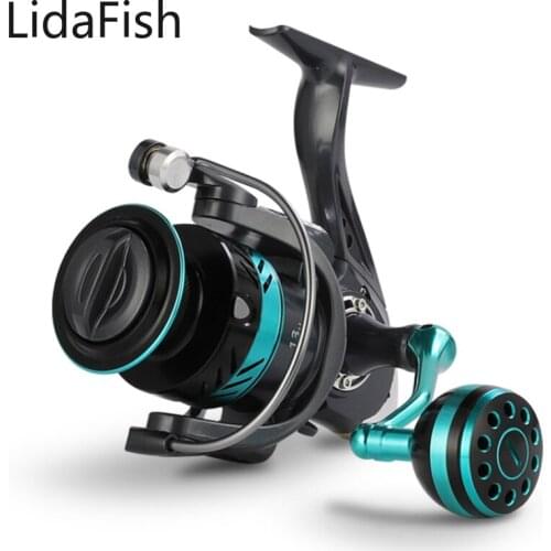 Lidafish DK Newest Spinning Fishing Reel 1000-7000 5-10kg MAX Drag Saltwater Carp Fishing Reel Fishing Tackle