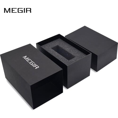 MEGIR Paper Gift Original Watch New Box For Gift Present Without Watches / Not shipped separately (do not buy)