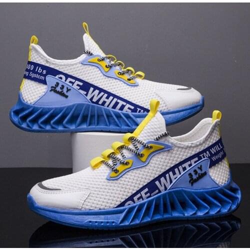 Men Sneakers Breathable Running walking shoes Fashion Casual Autumn Platform Flat Slip-on Comfortable Outdoor Lace-Up Spring