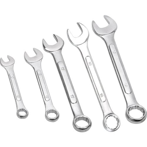 NICEYARD 10mm 13mm 17mm 19mm Reversible Ratchet Handle Combination Wrench Stainless Steel Portable Spaner Hand Tools