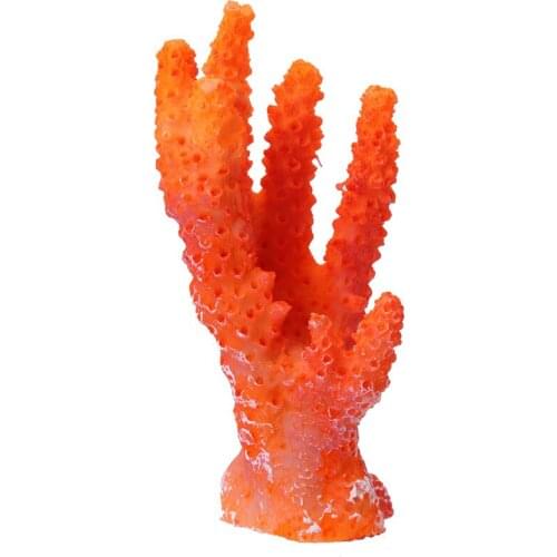 2019 New Artificial Resin Coral Plant Aquarium Fish Tank Decorations Underwater Ornament Pet Supplies