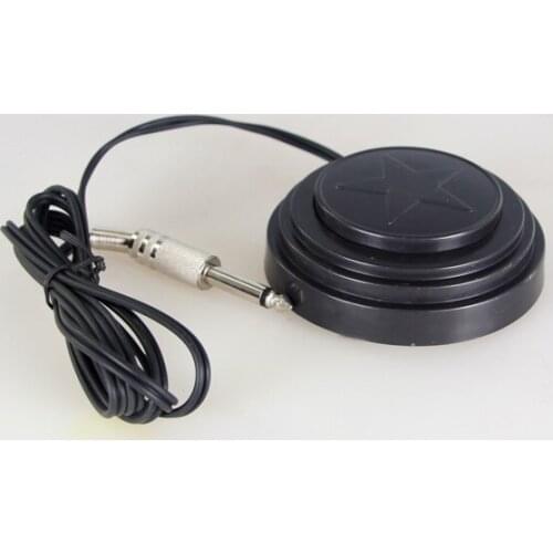 YILONG New Arrival Top Fashion Tattoo Power Round 360 Star Tattoo Machine Footswitch Foot Pedal Controller Power Supply
