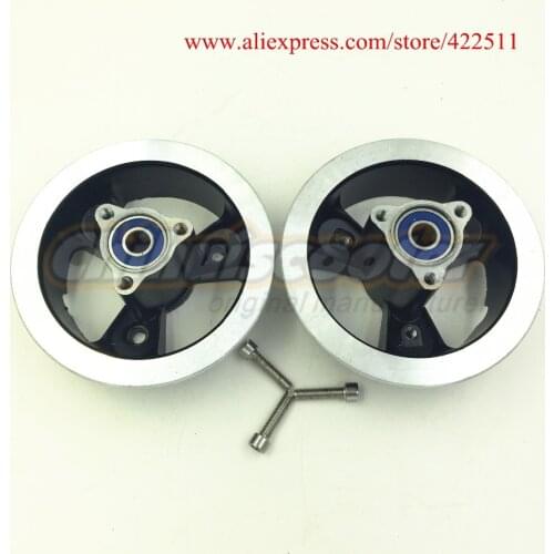 New Scooter Wheel Hubs Aluminium 10inch Rear Wheel Rim for 3.00-4 or 90/90-4 or 4.10-3.50-4 Tire(Scooter Parts & Accessories)
