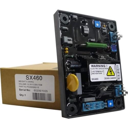NEW Factory AVR SX460 Generator Automatic Voltage Regulator for diesel alternator Part Power high quality