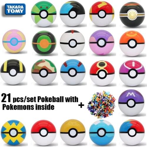 Pokemon 2-3cm Characters 7CM Pokemon Ball Pokemon Toys For Childrens Collection Christmas Birthday Gifts