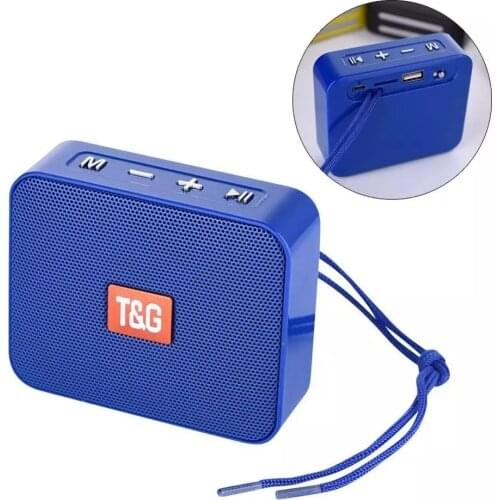 TG166 Mini Portable Bluetooth-compatible Speaker Small Outdoor Wireless Speaker Music Column Support USB TF card FM Radio