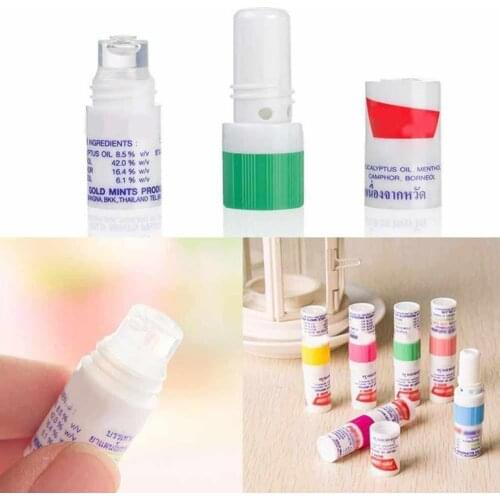Dropshipping 2pc Thailand Nasal Inhaler Poy Sian Mark Poy Mint Inhaler Oil Branching Asthma Breezy Sian 2 Stick herbal Cyli X3T5