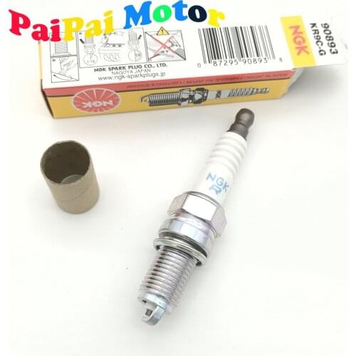 SeaDoo 300HP 1630cc GTX RXP RXT 300 2016-2019 NGK Spark Plug Pack 90893 KR9C-G KR9E