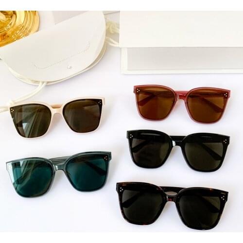 2021 New Korean Brand Design Women Gentle GM RICK Sunglasses Cat Eye Sunglass Polarized Men Women For small face Sunglasses