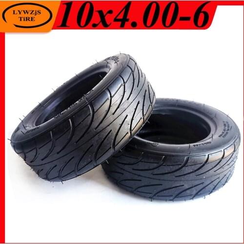 Good Quality10x4.00-6 Vacuum Tyre 10 Inch Tubeless Tire Electric Scooter Balance Car Accessories
