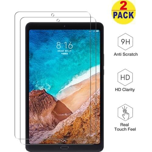 Tempered Glass for Xiaomi Mi Pad 4 Plus Screen Protector, High Definition Quality Tempered Glass 9H Hardness Film