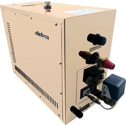 6KW Automatic Steam Generator Household Steaming Sauna Room 220V Steam Bath Machine For Relax Spa Room Digital Controller