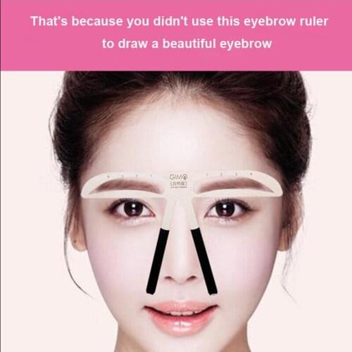 Permanent Makeup Accesories Portable Golden Ratio Caliper Eyebrow Measuring Tool Professional Microblading Supplies Eyebrow Tool