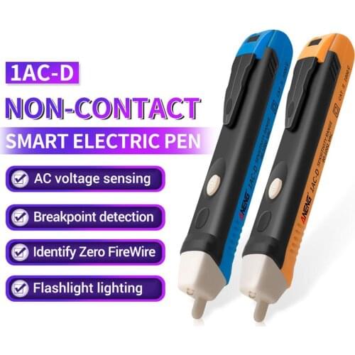 1AC-D Non-contact Voltage Tester Electric Practical Voltage Indicator Pen Circuit Tester Tool Breakpoint Detector 90-1000V