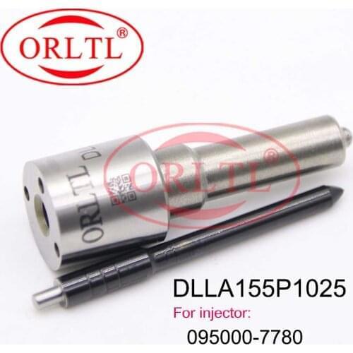 ORLTL DLLA 155 P1025 diesel fuel common rail injector nozzle DLLA155P1025 093400-1025 for denso 095000-7780 095000-7410
