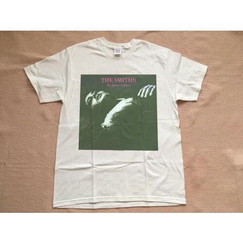 THE SMITHS Concert T-Shirt 1986 retro vintage Morrissey Queen Is Dead Reprint Design T Shirts Casual Cool