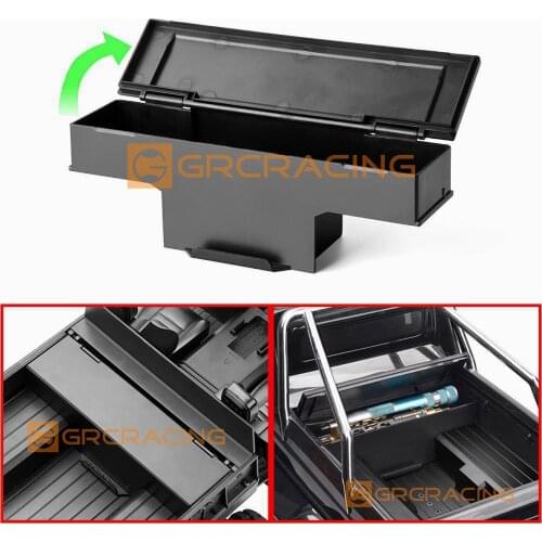 Grc 1/10 Crawler Climbing Vehicle Taxxas Trx6 Rear Compartment Toolbox Rear Compartment Sliding Toolbox Rc Car Parts G163F