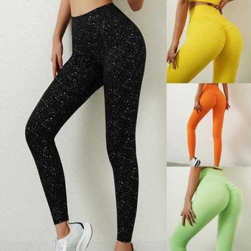 Wear Resistant Eye-catching High Elasticity Tummy Control Seamless Yoga Leggings Seamless Leggings for Sport
