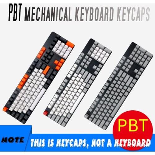 Top Printed CARBON ZEALER Pbt Keycap For Mechanical Keyboard 108 Keys Full Set Dolch Keycaps Keys Corsair Bfilco Minila