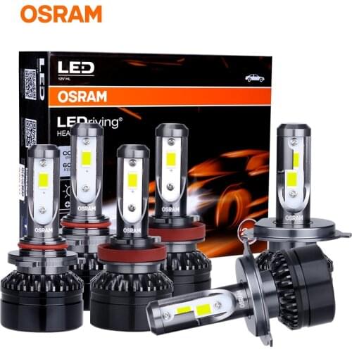 OSRAM Mini H7 H4 Led 9012 HIR2 High Brightness H1 HB2 9003 9005 9006 HB4 HB3 H11 Led 6000K 12V Head Lamps 25W ETI-CLW Chips LBX