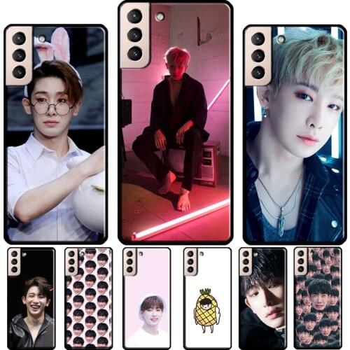 Monsta X Wonho Soft Case For Samsung Galaxy S21 Ultra Note 20 10 9 S8 S9 S10 Plus S20 FE Phone Cover