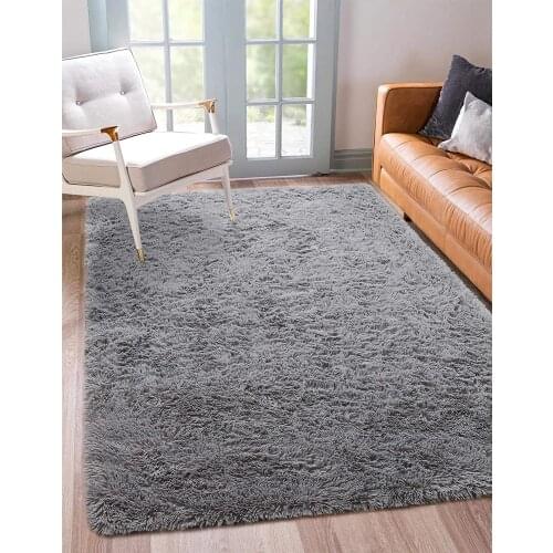 Soft Fluffy Shag Fur Area Rugs Shaggy Furry Floor Carpet Nursery Rugs Modern Indoor Home Decorative Carpet Alfombras para Salas