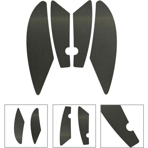 Fuel Tank Protector Stickers Anti-Slip Sticker For YAMAHA YZF-R6 2017-2018 Motorcycle Black Corrosion Resistance Rubber