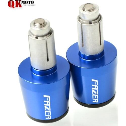 Customized Motorcycle Hand Bar Ends Handlebar Grips Cap Anti Vibration Silder Plug For YAMAHA FZ1 FAZER 2001-2005 FJR 1300