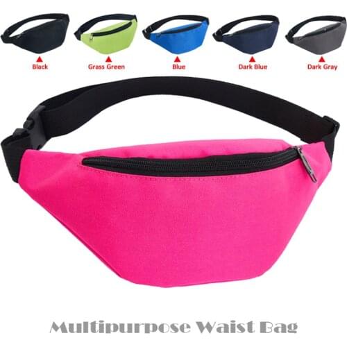 Waist Bag Female Belt Waterproof Chest Handbag Unisex Fanny Pack Ladies Waist Pack Belly Bags Outdoor Sports Running Fishing Bag