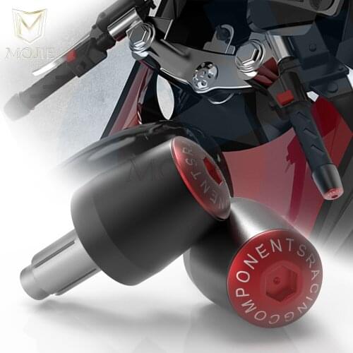 22MM Motorcycle Handlebar Grips Slider Cap Plug Hand Bar End For Kawasaki H2 H2R ZZR/ZX1400 ER-5 VULCAN/S 650 NINJA 250 300R 400