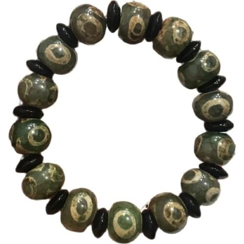 Tianzhu, agate, jade bracelet, Han Dynasty bracelet, mens bracelet, Buddha beads