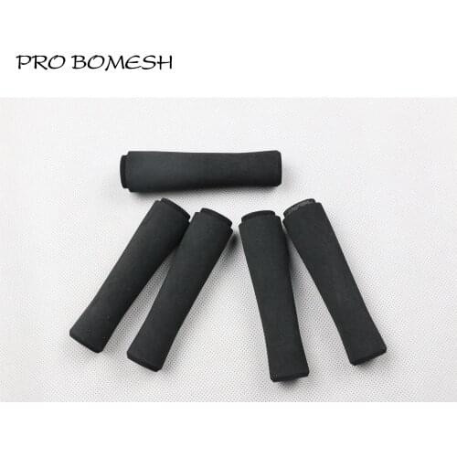 Pro Bomesh 4Pcs/Pack 10.5cm 8.9g Inner Diam 12mm EVA Rear Grip Split Grip DIY Fishing Rod Building Component Repair Rod Pole