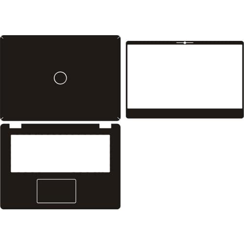 Carbon fiber Vinyl Laptop Sticker Skin Decals Cover Protector for Dell Vostro14 3401 14"