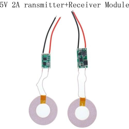 1 Pair Universal QI Wireless Charging Module Receiver+Transmitter Module 5V 2A