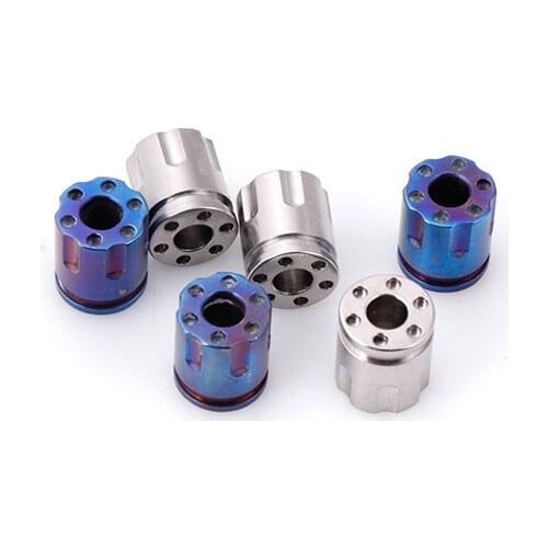 1PC Titanium Alloy TC4 Knife Beads Pendant Rope Pendant Foldable Umbrella Knife Straight Knife EDC Knife Paracord Beads