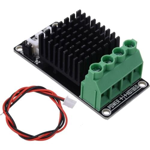 1pc 3D Printer Hot Bed Power Expansion Board Heating Controller High Power Module For Printers Heatbed Extruder