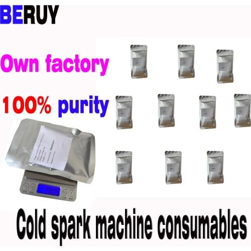10 Bags Titanium Powder Special Effects For Cold Pyro Spark Fountain Machine Indoor/Outdoor Wedding Firework Powder