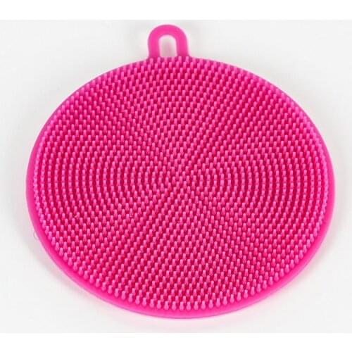 Silica gel household goods cleaning brush bathroom cleaner kitchen items fruits cleaner