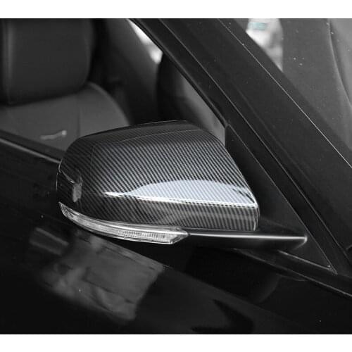 Fit for Cadillac ct4 2020 rearview mirror cover modified for CT4 rearview mirror cover carbon fiber mirror protective shell