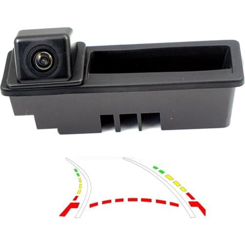 600L Intelligent Dynamic Trajectory Tracks Car Truck Handle Rear View Reversing camera For Audi A3 A4 A6 A6L A8 Q7 2011 2012
