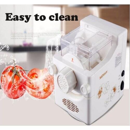 DIY Household Pasta Machine Small Fully-Automatic Electric Noodle Maker Noodle Mould in White Color MTJ138A