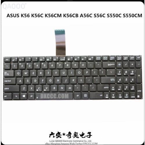 NEW US Keyboard for Asus A56C K56 K56C K56CA K56CB K56CM S56 S56C S56CA S56CB S550CM US Laptop Keyboard