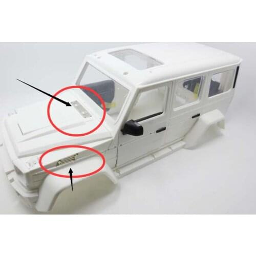 Metal protection net for cover and wading throat for 1/12 scale MN Benz G550 G500 Brabus MN86KS 86K RC toy Car MN86 G500