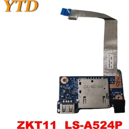 Original for HP Pavilion TouchSmart 11-e010nr USB Board ZKT11 LS-A524P tested good free shipping